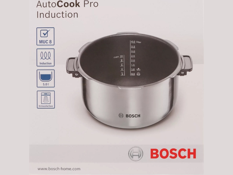 Чаша индукционной мультиварки Bosch 00578616 - MAZ8BI- фото3