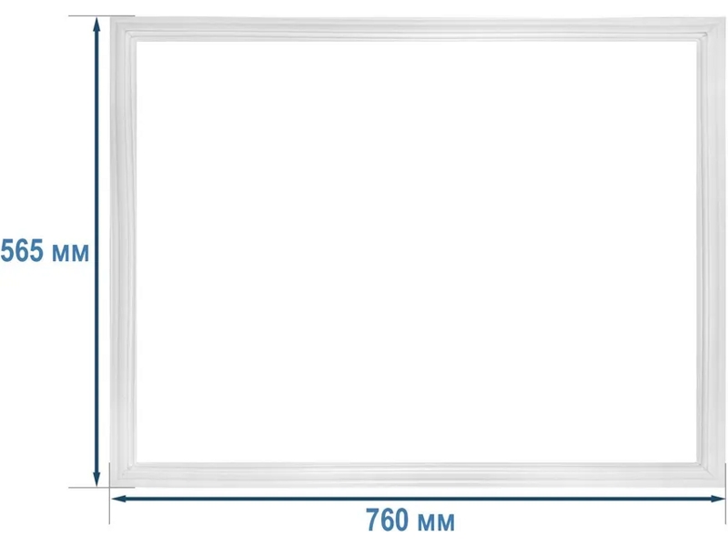 Уплотнитель двери для холодильников Indesit C00854014 (570x770mm)- фото