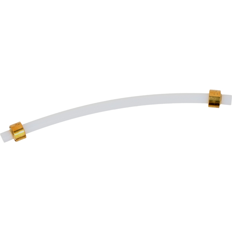 Трубка тефлоновая (скоба-скоба) для кофеварки DeLonghi 5532146000 (PTFE  D-2x4мм L-90 мм)- фото4