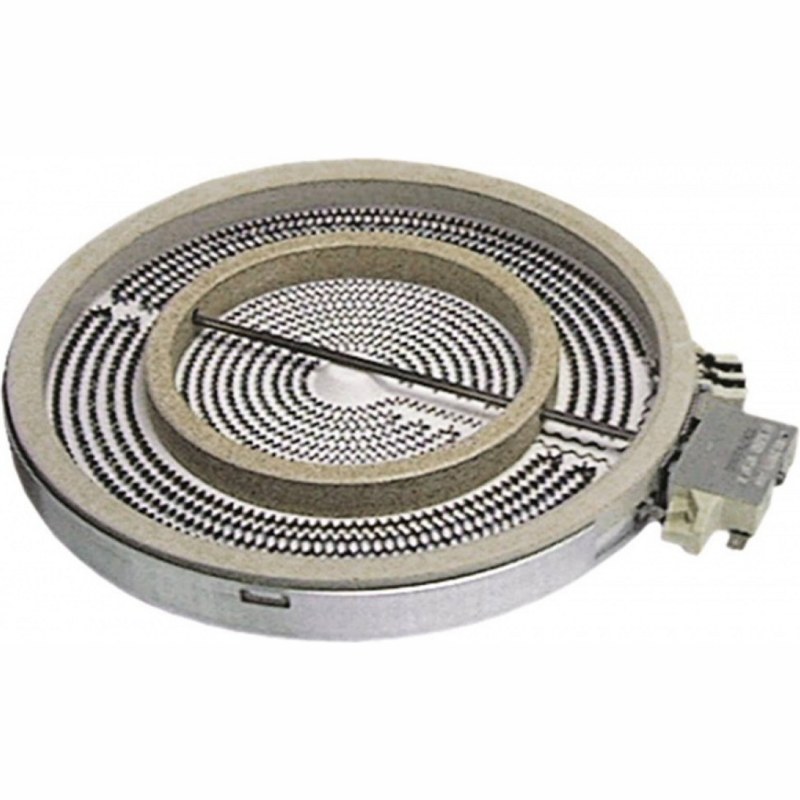 Электрокомфорка (стеклокерамика) для плиты Гефест, Electrolux  EGO 10.51211.004 (230mm, 2200/750W, нагревательный блок 2-х зонный, 230 мм)- фото2