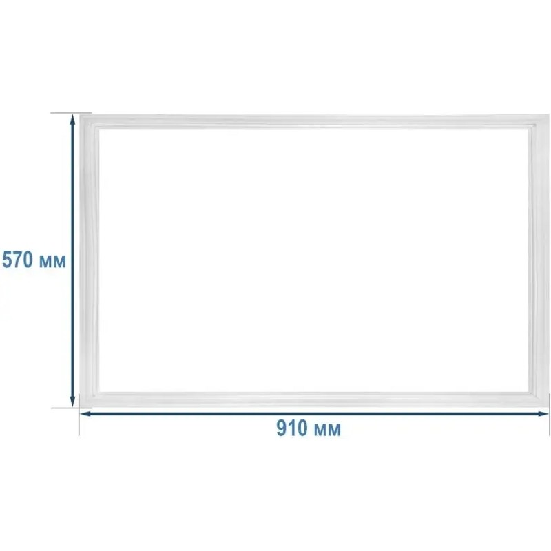 Уплотнитель двери для холодильников Indesit C00854016 (913x571mm)- фото