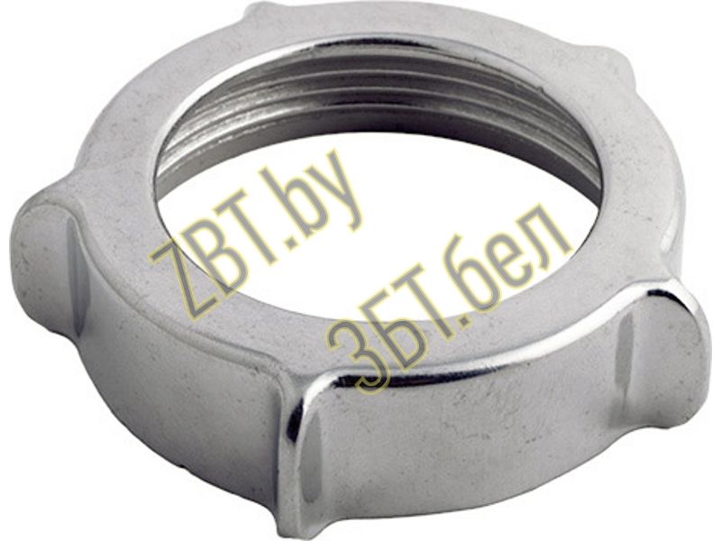 Зажимное кольцо-гайка на корпус шнека мясорубки Zelmer 00756246- фото