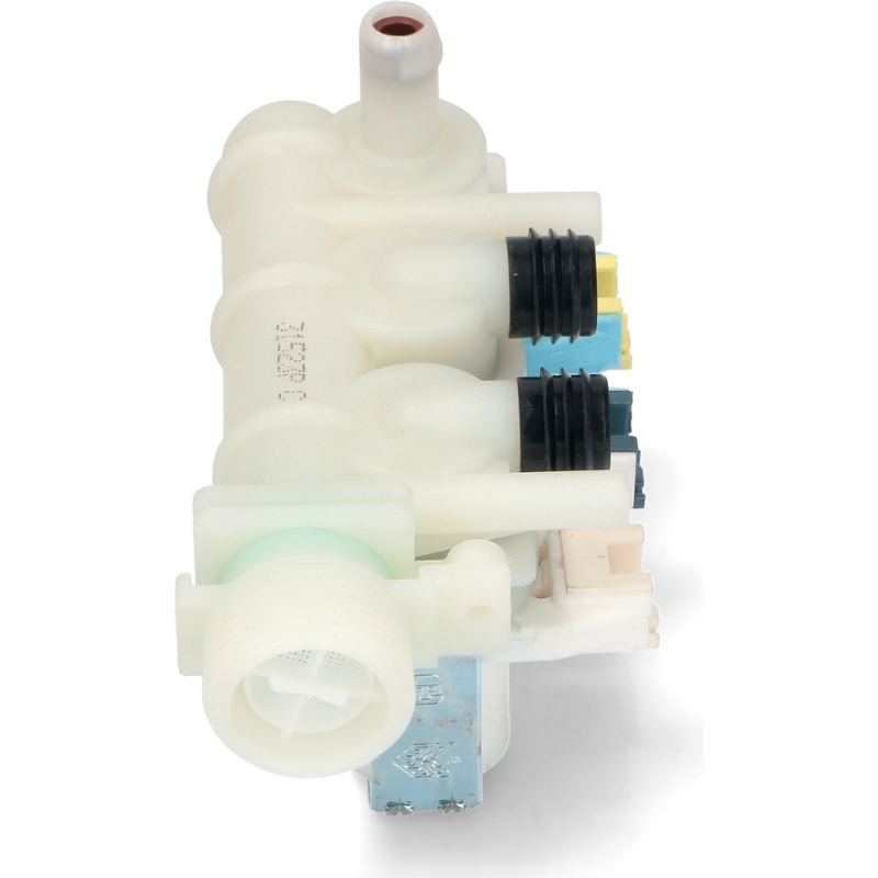 Заливной клапан для стиральной машины Ariston, Indesit VAL030ID (3Wx - 1жиклер-сушка, кллеммы mini)- фото3