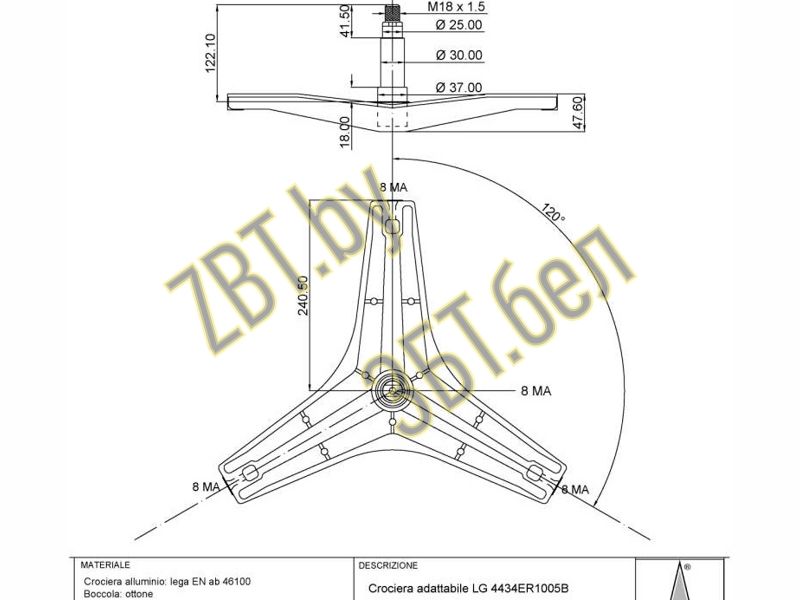      Lg cod725 / 4434ER1005B  