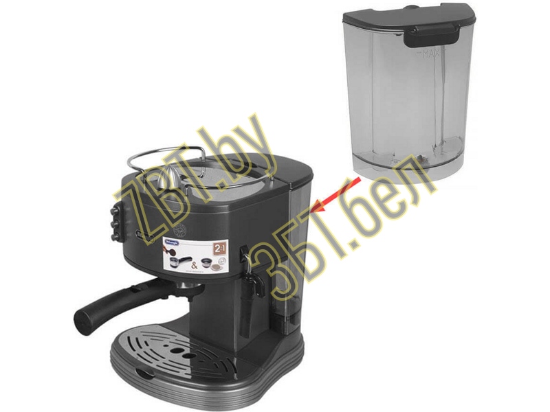 Контейнер для воды к кофеваркам DeLonghi 7313282119- фото