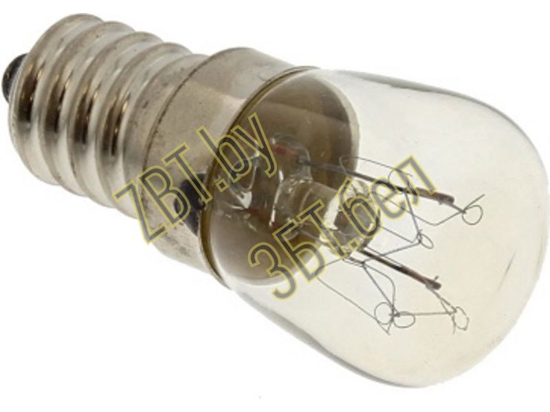 Лампа освещения духовки E14 25W Whirlpool C00385585 замена на 484000008842- фото