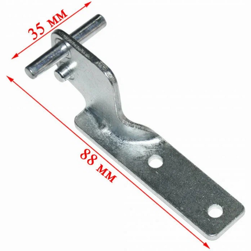 Петля дверная (завеса, кронштейн) средняя для холодильника Ariston C00855044- фото6