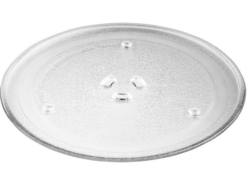 Универсальная стеклянная тарелка (поддон, блюдо) для микроволновой печи LG, Midea, Горизонт (Horizont), Panasonic, Vitek, Akai 95PM02 / 245 ml- фото3