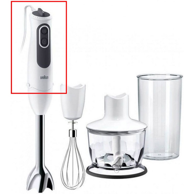 Моторный блок для блендера Braun 7322115844- фото3