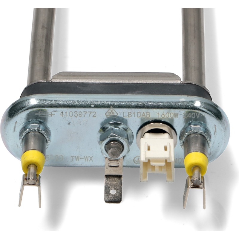 Тэн для стиральной машины Candy HTR036CY (1600W прям.с отв.L=235, R13+, M130, K4, +датч.20kom TW-WX)- фото2