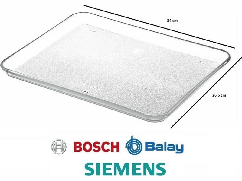 Тарелка для микроволновых печей Bosch 00672497 / 265x340мм- фото6