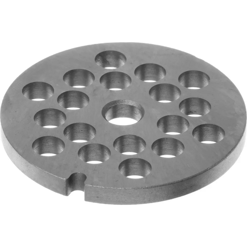 Решетка (сито) крупная с пазом для мясорубки Zelmer, Bosch 10003881- фото2