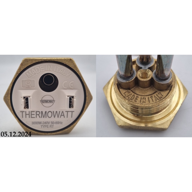 Тэн для водонагревателя (бойлера) Ariston , Real 182322 / 1”1/4 RCT TW3 PA 3000W (анод M*)- фото2