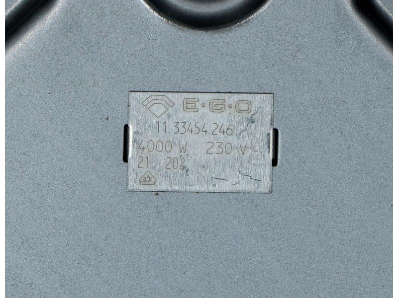Конфорка для электроплиты COK071UN (PROFF 4000W, 230V, 300x300mm)- фото3