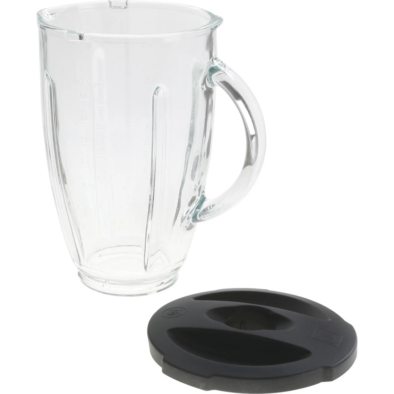 Стеклянный стакан блендера с крышкой Bosch 00700879- фото2