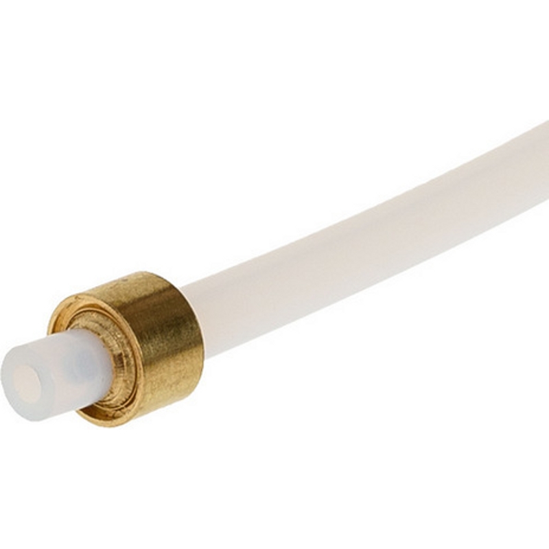 Трубка тефлоновая (скоба-скоба) для кофеварки DeLonghi 5532146000 (PTFE  D-2x4мм L-90 мм)- фото2