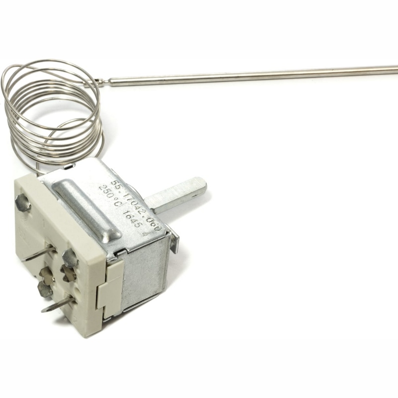 Термостат (терморегулятор) для духовки COK248UN (50°-250°C, EGO 55.17042.060, 16A)- фото2