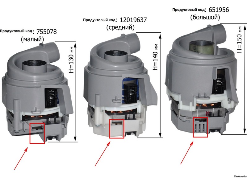 Нагревательный элемент ( ТЭН ) и помпа для посудомоечной машины Bosch 00755078 (9000.946.120, BO6002, MTR508BO, 12014090 (755078+311565)- фото6