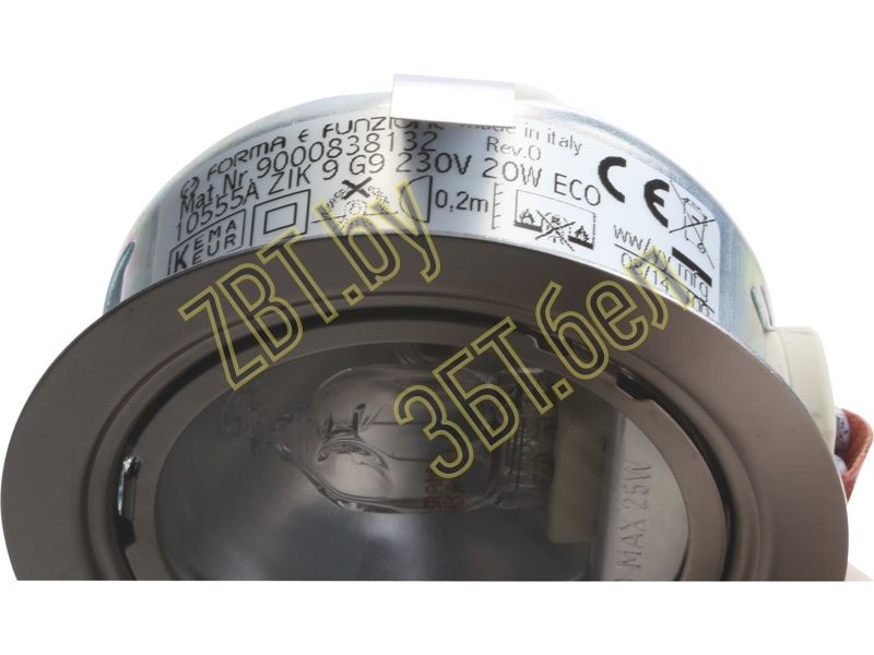 Плафон с лампой 220V 25W к вытяжкам Bosch 751808- фото2