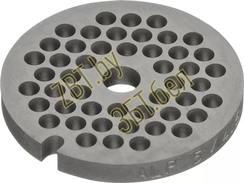 Перфорированная решетка-диск для кухонных комбайнов и мясорубок Bosch 00620950 / Диам реш 54 ,диам отв 4,5- фото