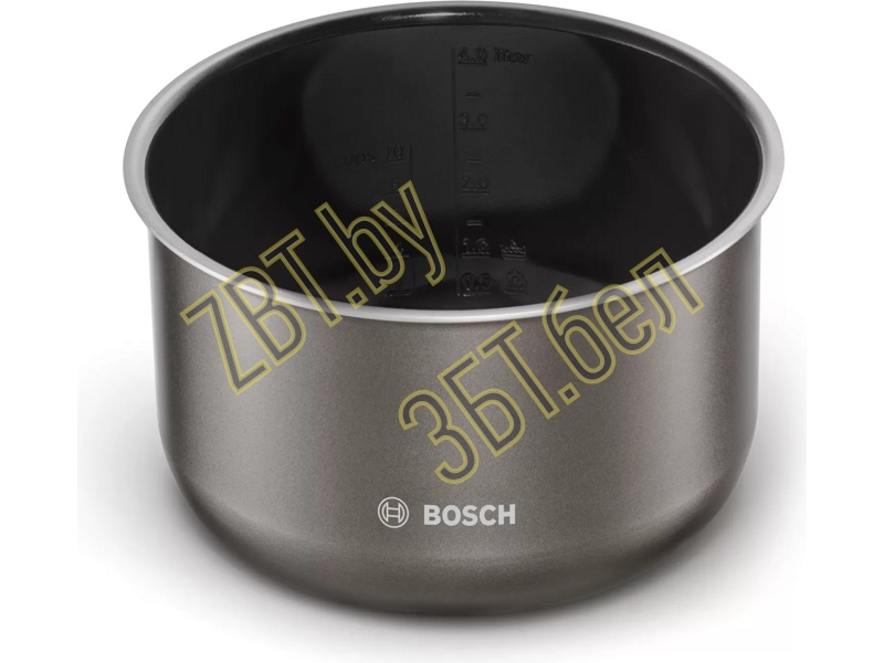 Чаша мультиварки (алюминий) с керамическим покрытием Bosch 578596 - MAZ2BC — фото