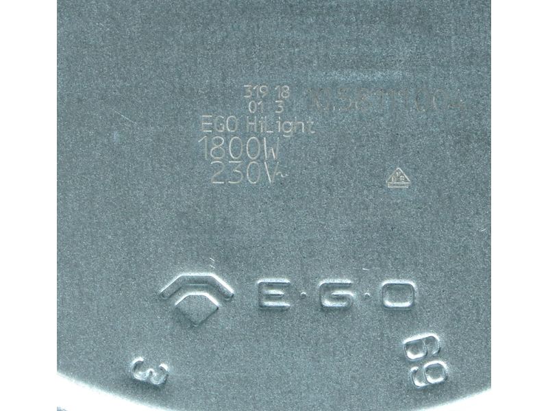 Конфорка для стеклокерамической поверхности Electrolux COK060UN (HiLight 1800W D180/200mm, EGO 10.58111.004- фото4