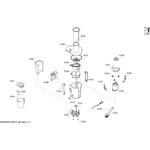 Хомут крышки правый для соковыжималки Bosch 00648224