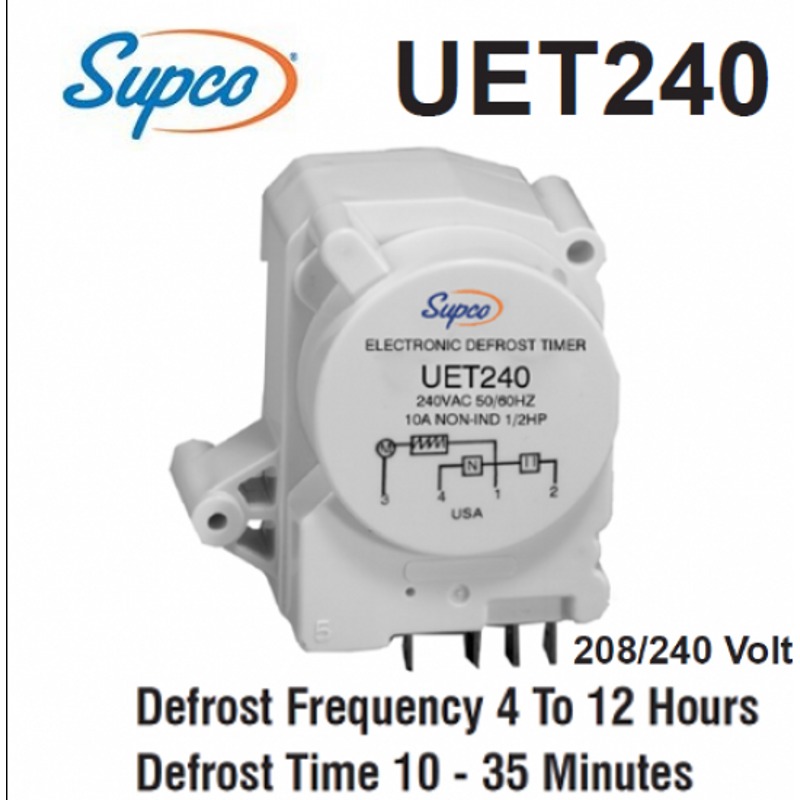Таймер оттайки универсальный для холодильника UET240- фото2