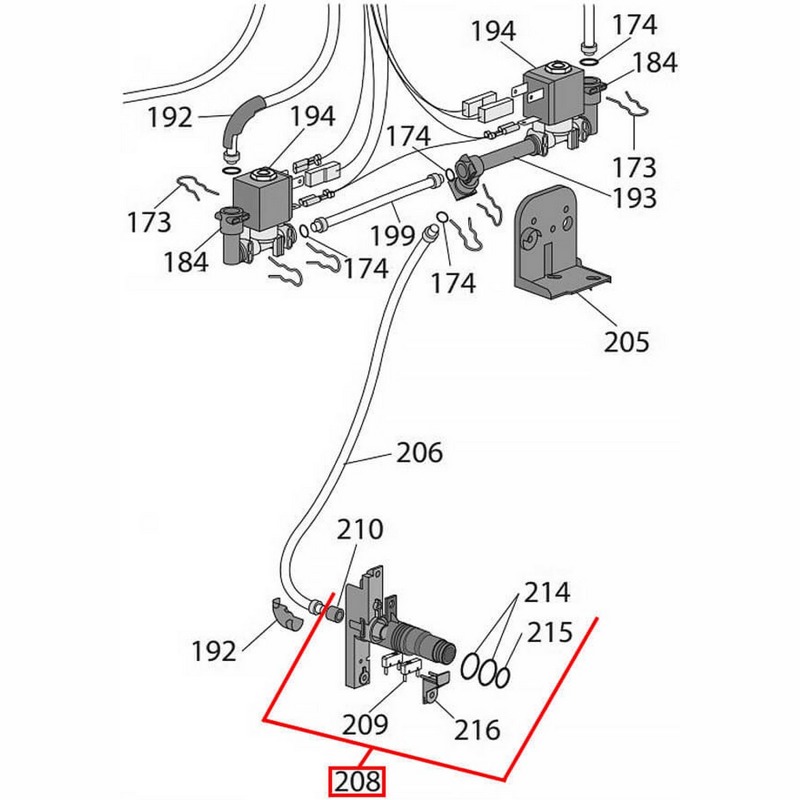 Переходник на капучинатор для кофемашины DeLonghi 7313223971- фото5
