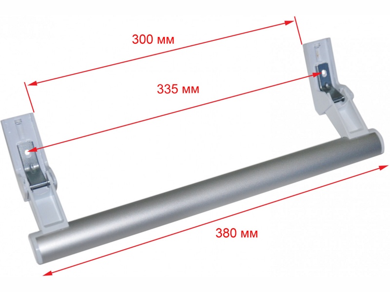 Ручка морозильника Атлант 730365801500 (Длина ручки: 380 мм)- фото4