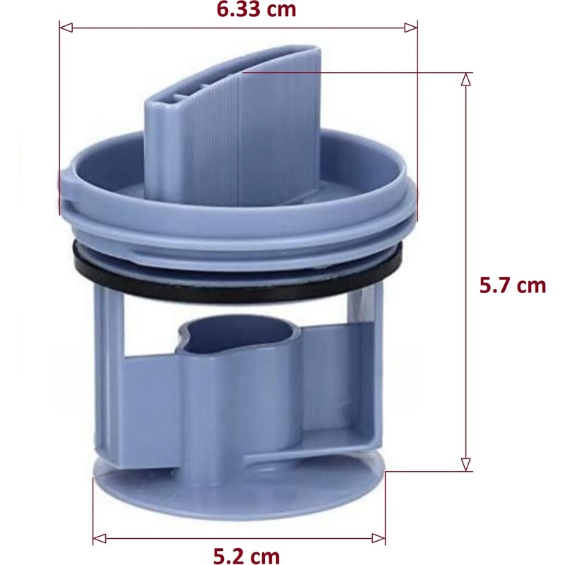 Фильтр сливного насоса (фильтр помпы) для стиральных машин Bosch 00647920- фото6