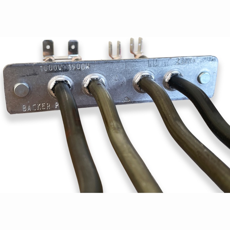 Тэн (нагревательный элемент) верхний (гриль) для духовки Electrolux 8996619265029 (1000+1900W, 230V, L-355x375mm/429mm)- фото2