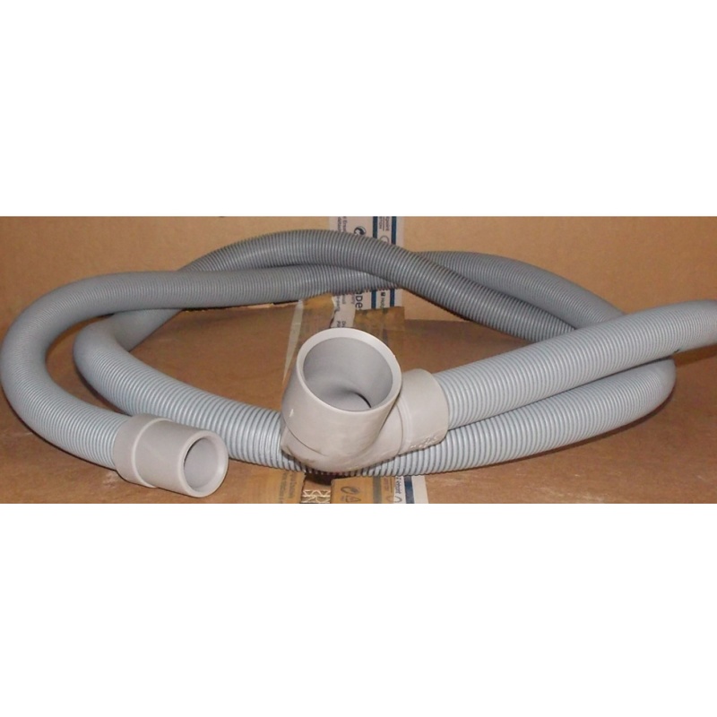 Шланг сливной для посудомоечных и стиральных машин IT1300 (L200cm, вх.Г-образн d-29, F=25)- фото3