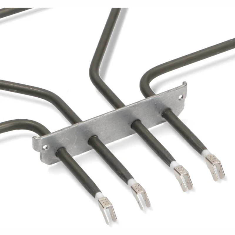 Тэн (нагревательный элемент) верхний (гриль) для духовки Bosch 470845 (2800W, 368x366mm, крепеж-105x26mm )- фото2