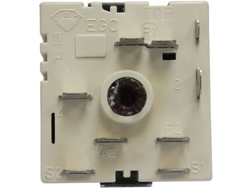 Механический двухзонный переключатель мощности конфорок для электроплит Whirlpool COK359UN / EGO 50.55021.100- фото2