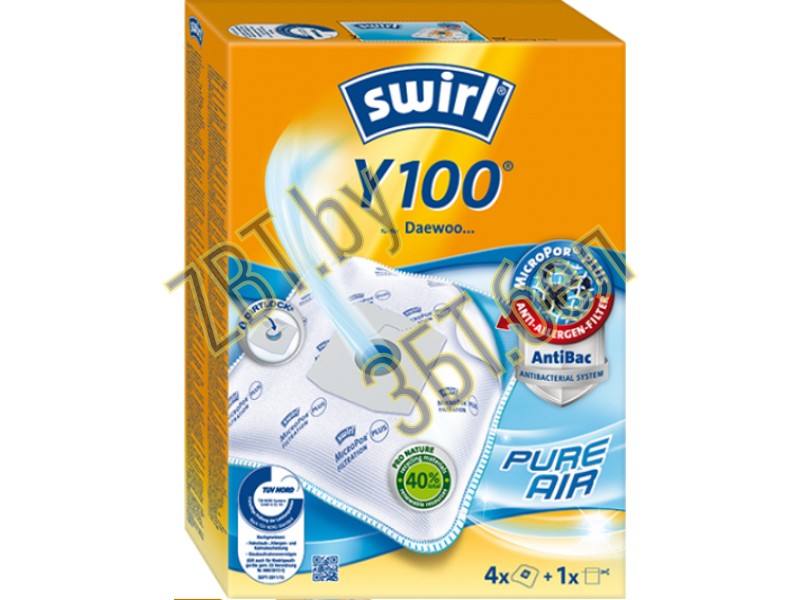 Мешки / пылесборники / фильтра / пакеты для пылесоса Daewoo Swirl Y100/4 MP- фото