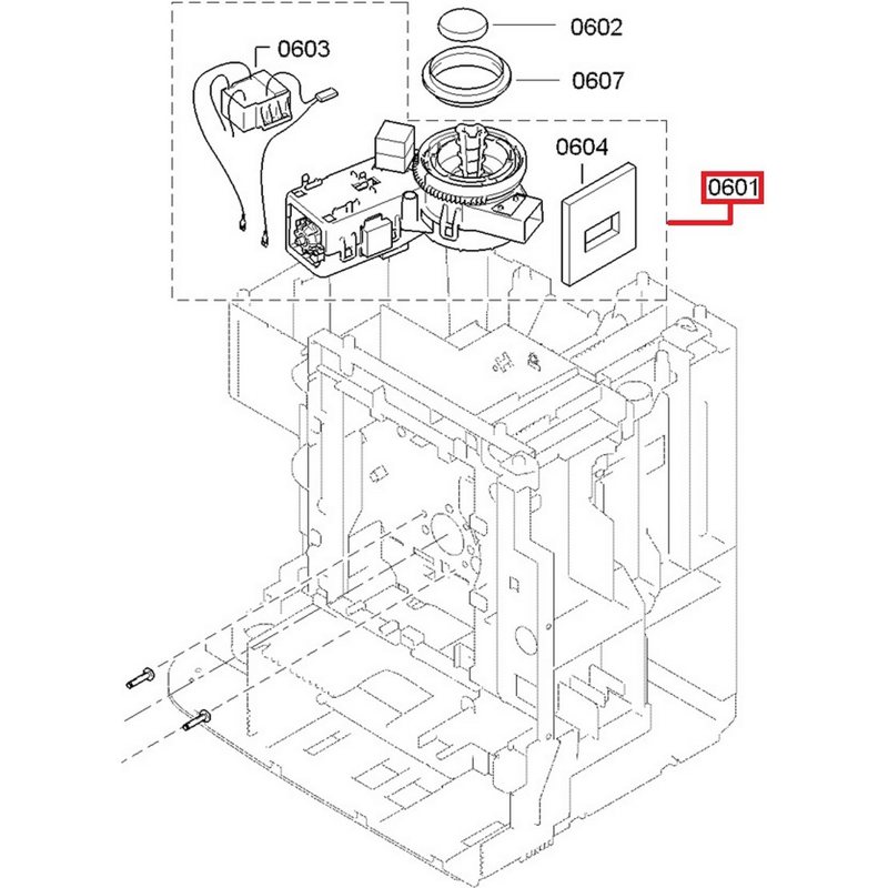 Кофемолка в сборе для кофемашин Bosch 12025467- фото4