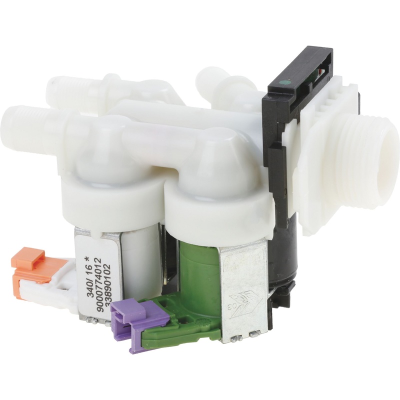 Клапан залива воды для стиральных машин Bosch 00628444 (3Wx180)- фото, картинка Клапан залива воды для стиральных машин Bosch 00628444 (3Wx180)- фото