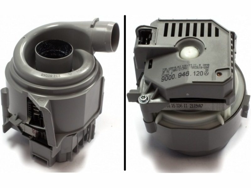 Нагревательный элемент ( ТЭН ) и помпа для посудомоечной машины Bosch 00755078 (9000.946.120, BO6002, MTR508BO, 12014090 (755078+311565)- фото4