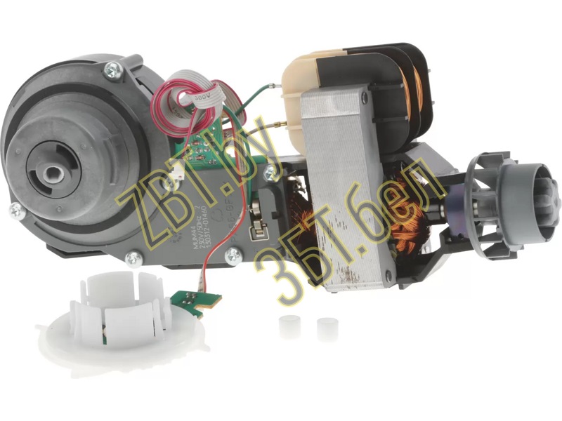 Двигатель + плата управления для кухонного комбайна Bosch 654394 — фото