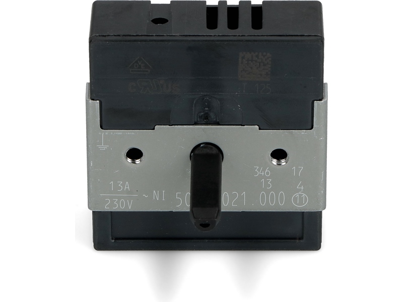 Механический двухзонный переключатель мощности конфорок для электроплит Whirlpool COK351UN / EGO 50.55021.100, EGO 50.85021.000- фото3