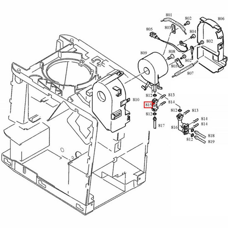 Трубка соединение к кофеваркам и кофемашинам Bosch, Siemens, Jura, Melitta, Nivona 00427447- фото6