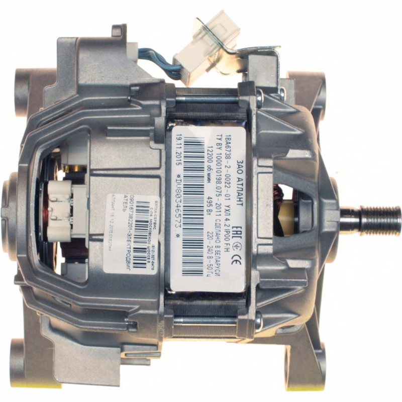 Электродвигатель для стиральной машины Атлант 090167382201 (1ВА6738-2-0022-01)- фото