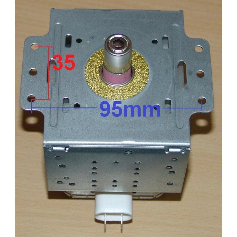 Магнетрон для микроволновой печи Candy, Daewoo, Lg, Zelmer MA0348W (900W без наклейки)- фото3