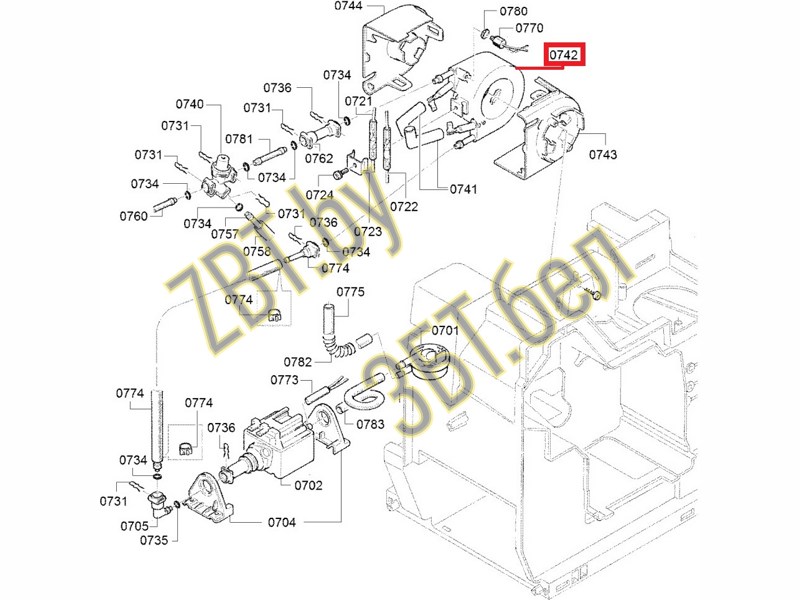 Термоблок для кофемашин Bosch, Siemens, Miele, Melitta, Nivona, Jura 00750704- фото4