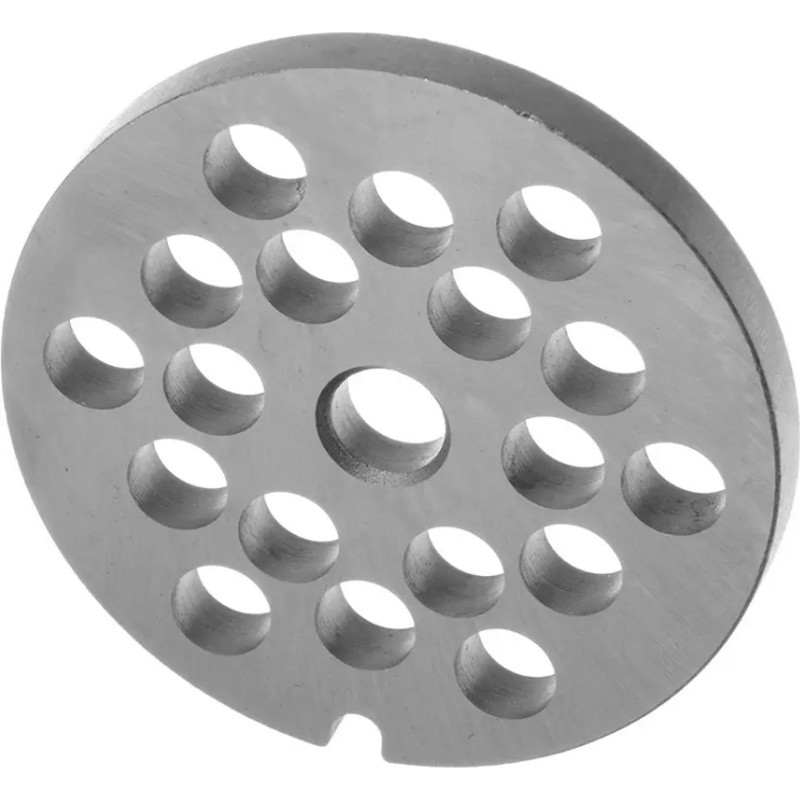 Решетка (сито) крупная с пазом для мясорубки Zelmer, Bosch 10003881- фото