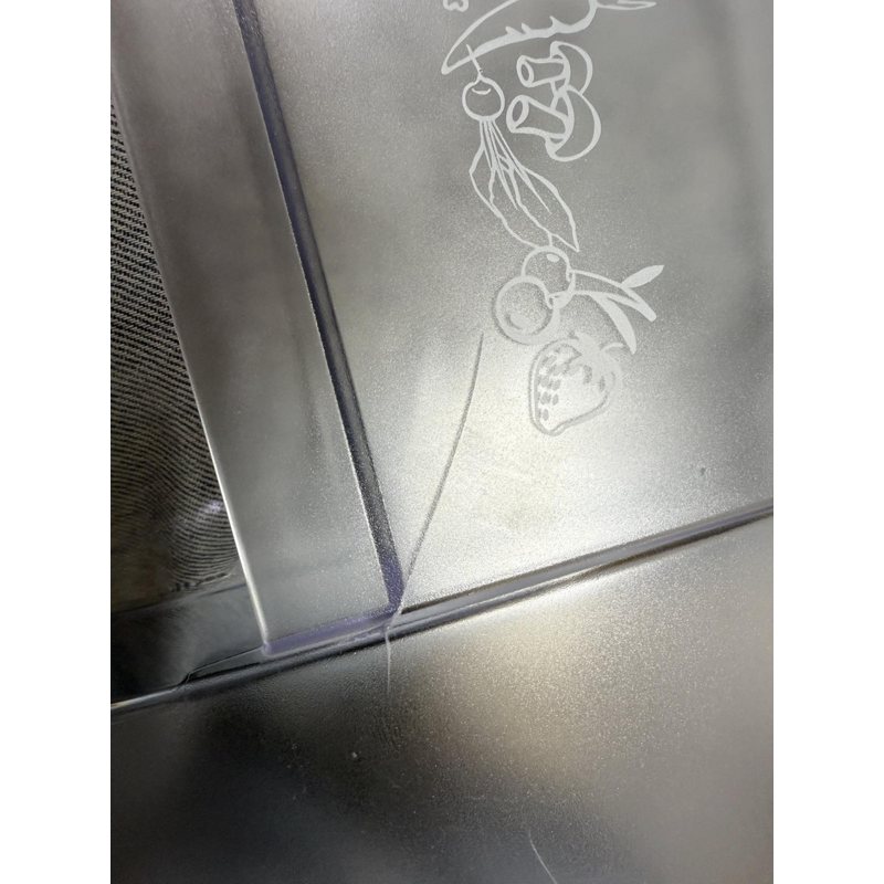 Прозрачная крышка ящика морозильной камеры для холодильника Beko 4551630700W уценка!!!- фото3